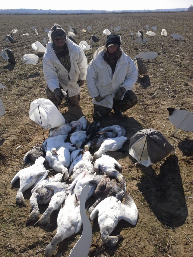 Goose hunting in Arkansas