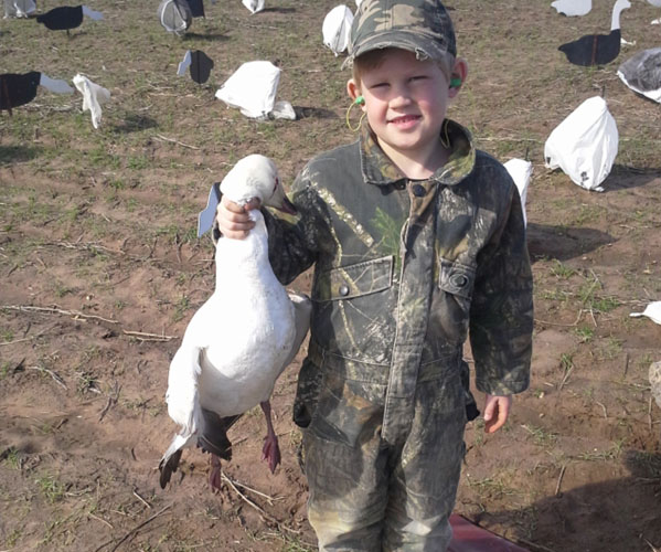 Guided Goose Hunt in Arkansas